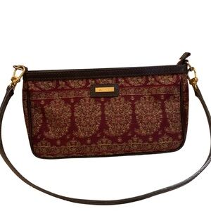 Etro jacquard paisley rare fabric textile bag
